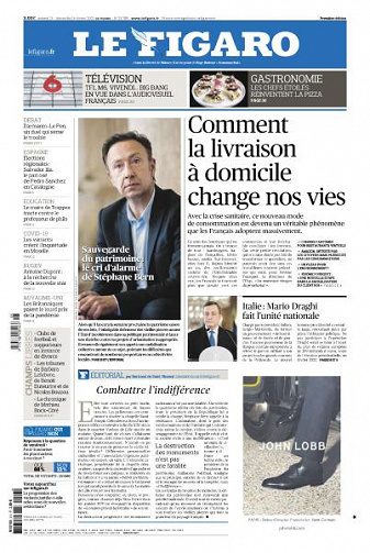 Le Figaro du Samedi 13 et Dimanche 14 Février 2021