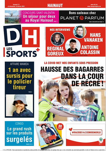 La Derniere Heure Hainaut Du 13 et 14 Fevrier 2021