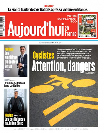 Aujourd’hui en France - 15 Février 2021