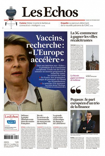 Les Echos du Mardi 16 Février 2021
