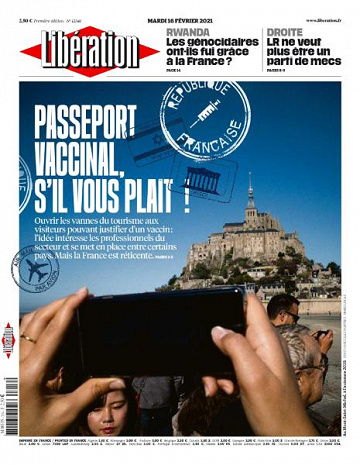 Libération du Mardi 16 Février 2021