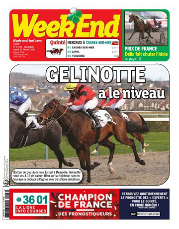 Week end du mardi 16 février 2021