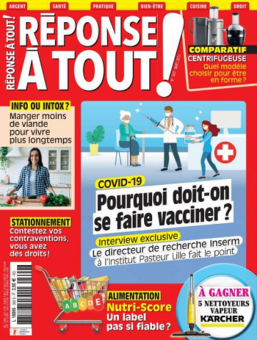 Réponse à tout ! - Mars 2021
