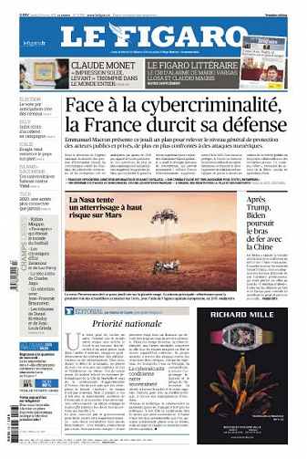 Le Figaro du Jeudi 18 Février 2021
