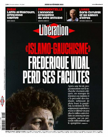 Libération du Jeudi 18 Février 2021
