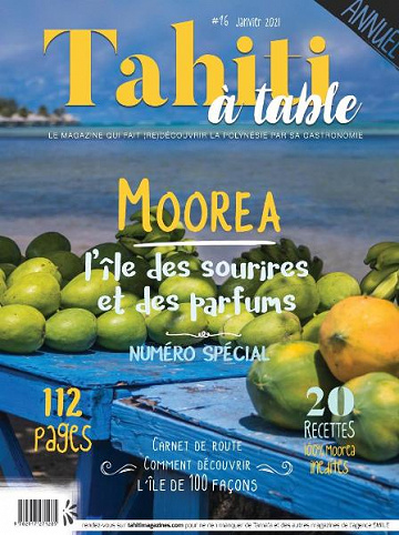 Tahiti à table - Janvier 2021