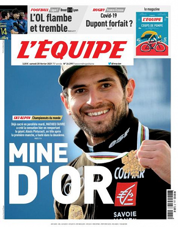 L’equipe du Samedi 20 Février 2021
