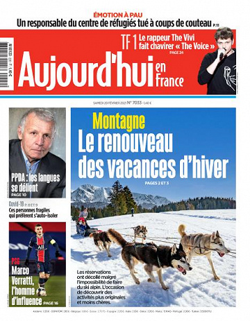Aujourd’hui en France - 20 Février 2021