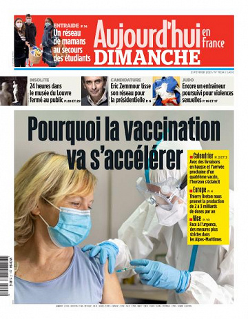 Aujourd’hui en France - 21 Février 2021