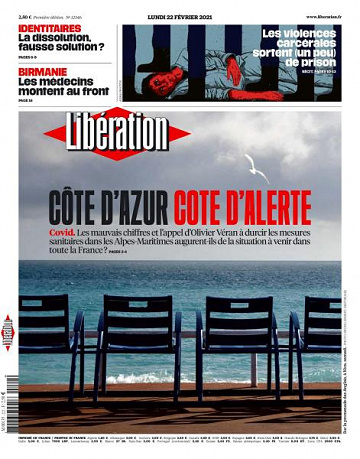 Libération du Lundi 22 Février 2021