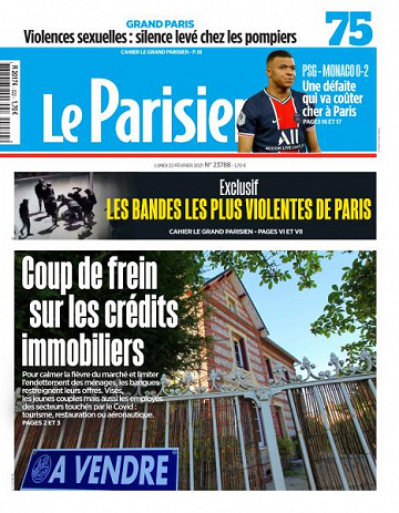 Le Parisien du Lundi 22 Février 2021