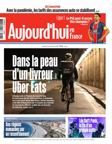 Aujourd’hui en France - 23 Février 2021