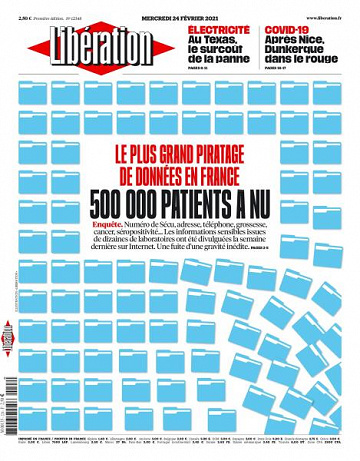 Libération du Mercredi 24 Février 2021