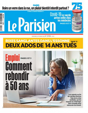Le Parisien du Mercredi 24 Février 2021