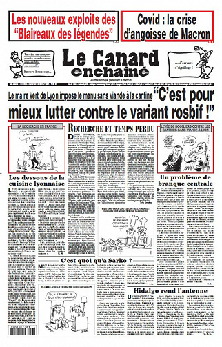 Le Canard enchaîné N°5233 - 24 Février 2021