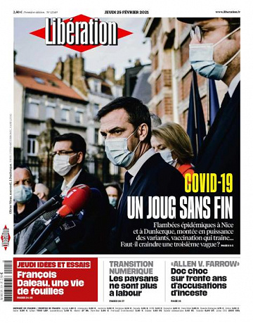 Libération du Jeudi 25 Février 2021