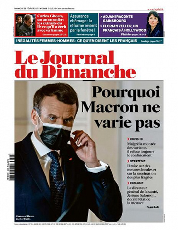 Le Journal du Dimanche - 28 Février 2021