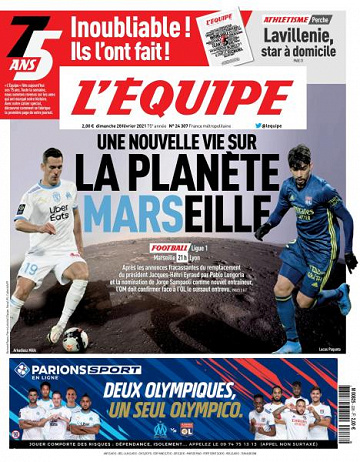 L’equipe du Dimanche 28 Février 2021