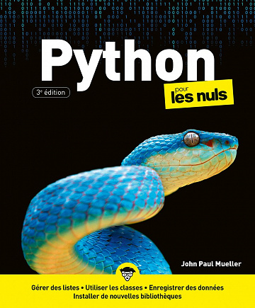 Python pour les Nuls (3e édition) - John Paul Mueller (2020)