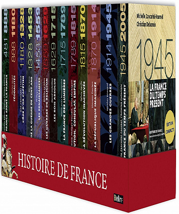 Coffret Histoire de France (13 volumes) - Joël Cornette et Collectif