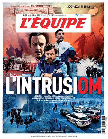 L’equipe du Vendredi 5 Mars 2021
