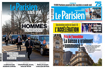 Pack Le Parisien + Le Parisien Week-End - 5 Mars 2021