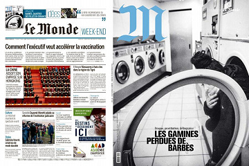 Pack Le Monde + M le Magazine du Monde - 6 Mars 2021
