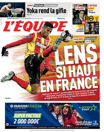 L’equipe du Samedi 6 Mars 2021
