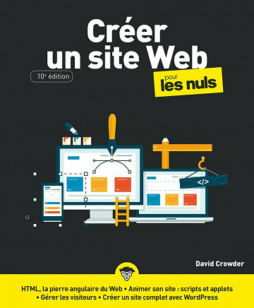 Créer un site Web pour les Nuls (10e édition) - David Crowder (2021)