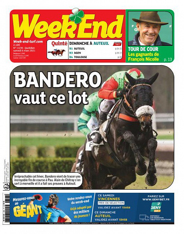 Week end du samedi 6 mars 2021