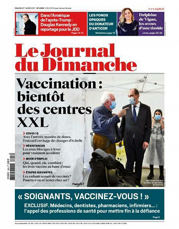 Le Journal du Dimanche - 7 Mars 2021