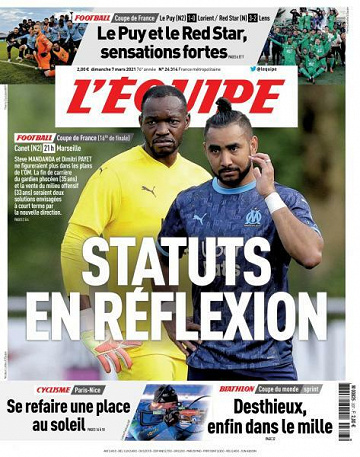 L’equipe du Dimanche 7 Mars 2021