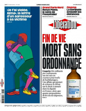 Libération du Lundi 8 Mars 2021