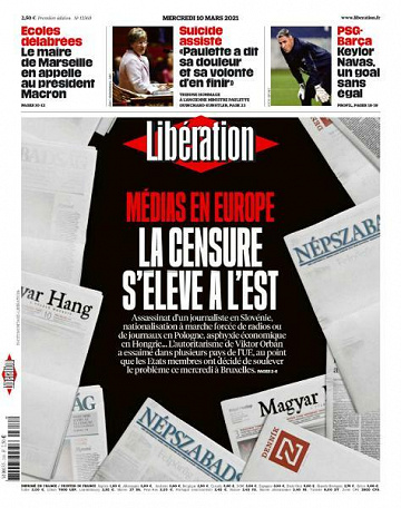 Libération du Mercredi 10 Mars 2021