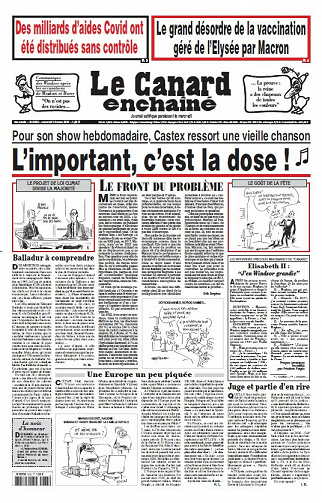 Le Canard enchaîné N°5235 - 10 Mars 2021