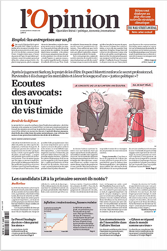 L'opinion du mercredi 10 mars 2021