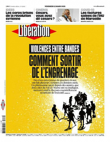 Libération du Vendredi 12 Mars 2021