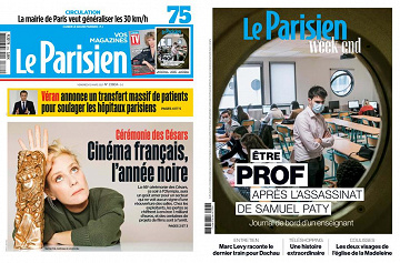 Pack Le Parisien + Le Parisien Week-End - 12 Mars 2021