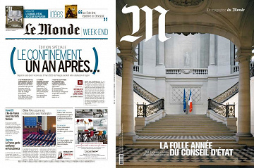 Pack Le Monde + M le Magazine du Monde - 13 Mars 2021