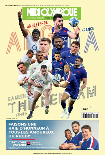 Midi Olympique Vert - 12 au 14 Mars 2021