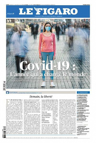 Le Figaro du Samedi 13 et Dimanche 14 Mars 2021