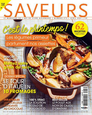 Saveurs France - Avril 2021