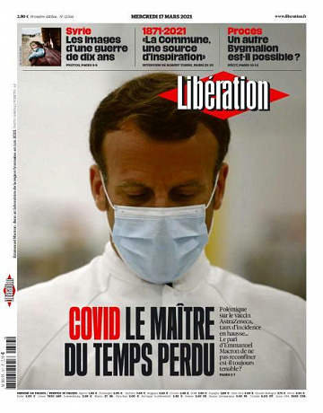 Libération du Mercredi 17 Mars 2021