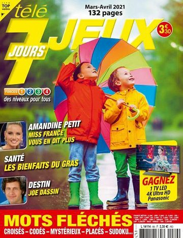 Télé 7 Jours Jeux - Mars-Avril 2021