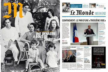 Pack Le Monde + M le Magazine du Monde - 20 Mars 2021