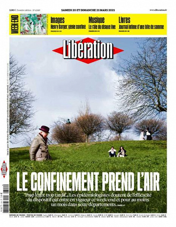 Libération du Samedi 20 et Dimanche 21 Mars 2021