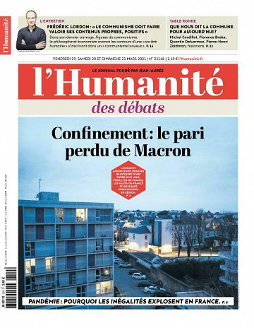 L’Humanite - 19-21 Mars 2021