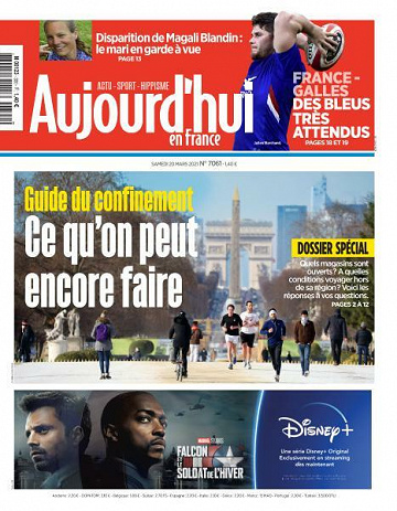 Aujourd’hui en France - 20 Mars 2021