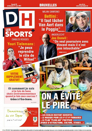 La Dernière Heure (6 éditions) - Samedi 20 Mars 2021