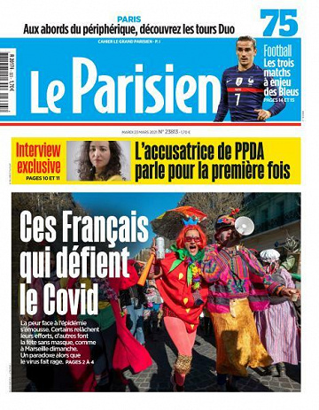 Le Parisien du Mardi 23 Mars 2021